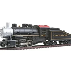 Model Power 96633 HO Canadian Pacific 0-4-0 Shifter Steam Locomotive w/ Std DC - Your Source for Gaming Essentials* Trains