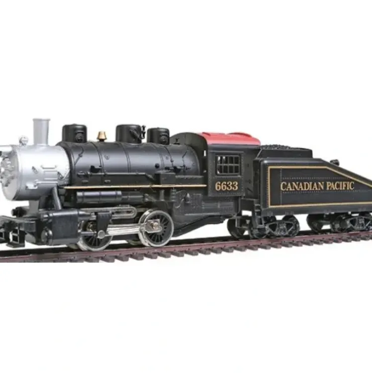 Model Power 96633 HO Canadian Pacific 0-4-0 Shifter Steam Locomotive w/ Std DC - Your Source for Gaming Essentials* Trains