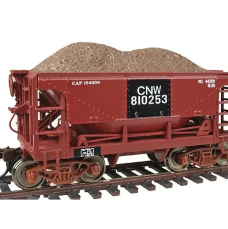 Model Power 1908 HO Chicago & North Western U-29 Steel Ore Car #810253 - Your Source for Gaming Essentials* Trains