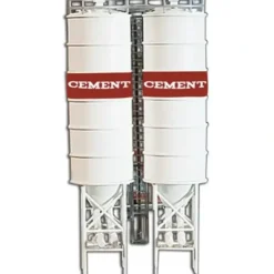 Model Power 186 HO Industrial Silos/2pc - Your Source for Gaming Essentials* Trains