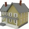 Model Power 781 HO Jacksons House Lighted Built-Up - Your Source for Gaming Essentials* Trains