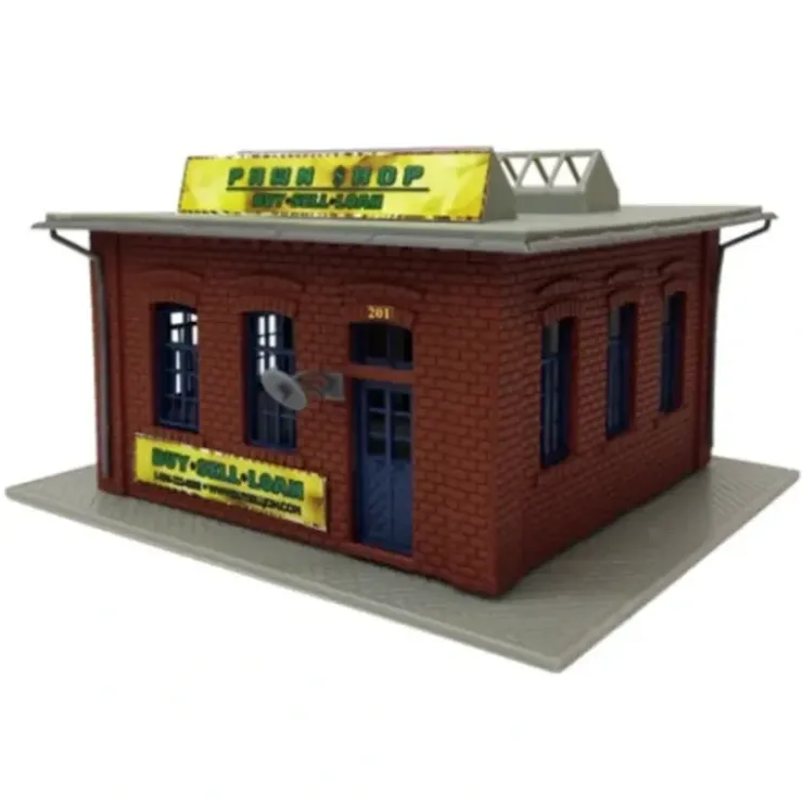 Model Power 201 HO Pawn Shop Kit - Your Source for Gaming Essentials* Trains