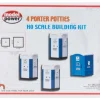 Model Power 188 HO Porta Potty (4) - Your Source for Gaming Essentials* Trains