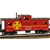 Model Power 2270 HO Santa Fe "MetalTrain" 34' Cupola Caboose - Your Source for Gaming Essentials* Trains