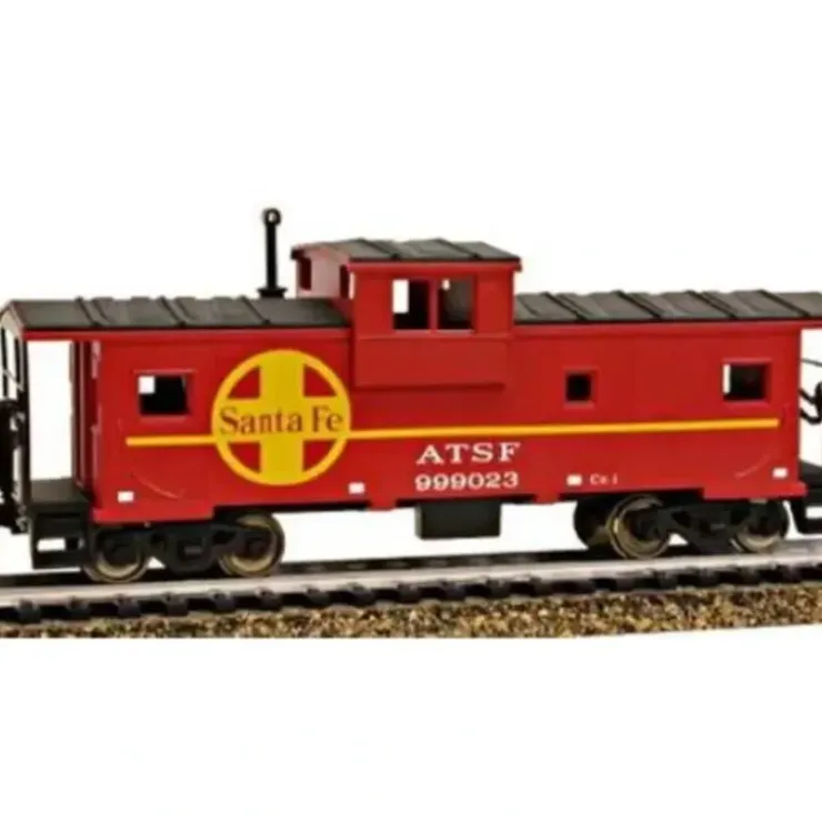 Model Power 2270 HO Santa Fe "MetalTrain" 34' Cupola Caboose - Your Source for Gaming Essentials* Trains