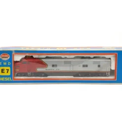 Model Power 910 HO Scale Atchison Topeka Santa Fe E7 Diesel Locomotive LN/Box - Your Source for Gaming Essentials* Trains
