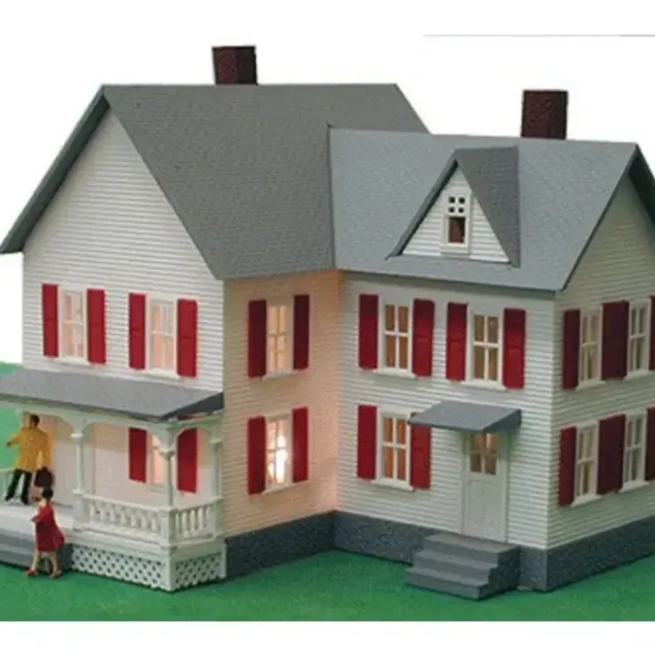 Model Power 588 HO Scale Built-up Kennedy''s House - Your Source for Gaming Essentials* Trains