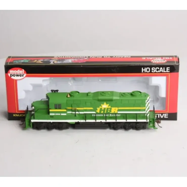 Model Power 96855 HO Scale Hudson Bay Railway GP-20 Dual Drive Diesel - Your Source for Gaming Essentials* Trains