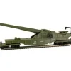 Model Power 99163 HO Scale US ARMY Big Cannon Car #114 - Your Source for Gaming Essentials* Trains