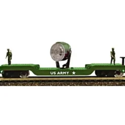 Model Power 98664 HO Scale US Army Searchlight Flatcar - Your Source for Gaming Essentials* Trains