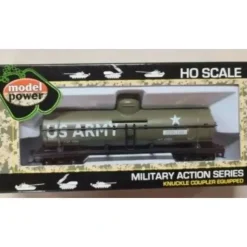 Model Power 98663 HO Scale US Army 40' Tank Car #8650 - Your Source for Gaming Essentials* Trains