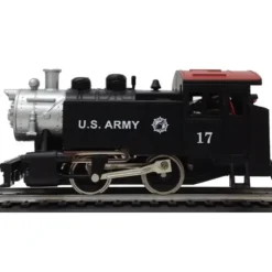 Model Power 96513 HO United States Army 0-4-0 Tank Steam Locomotive (Powered) - Your Source for Gaming Essentials* Trains