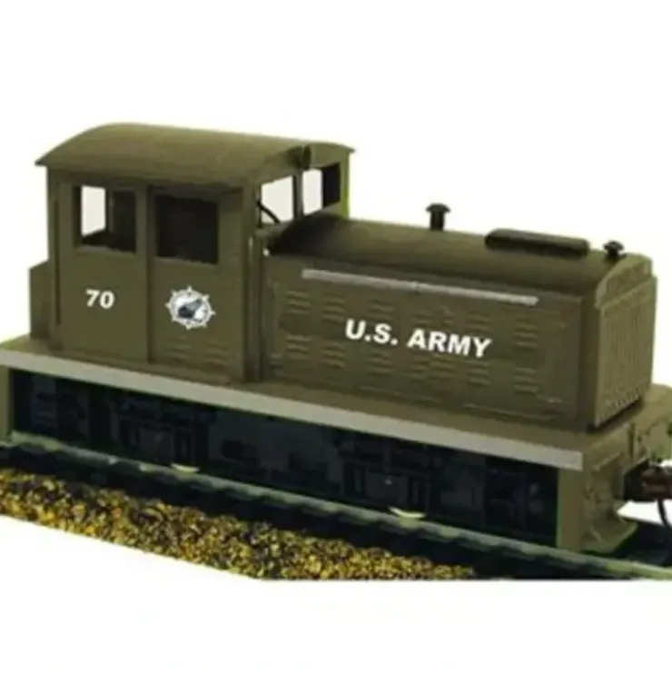 Model Power 96681 HO United States Army DDT Plymouth Diesel Locomotive #70 - Your Source for Gaming Essentials* Trains