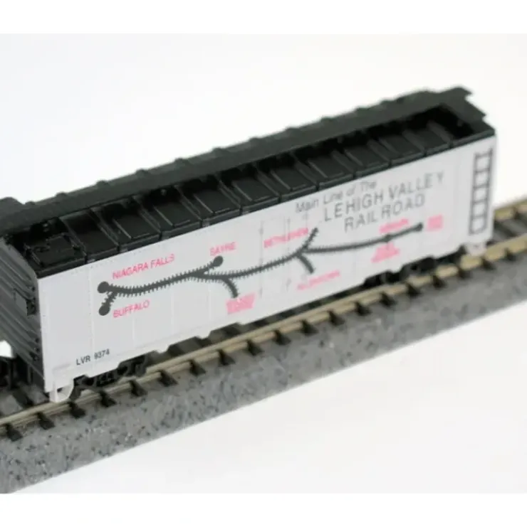 Model Power 490-83393 Lehigh Valley (Route Map) 40' Refrigerator Car #9374 - Your Source for Gaming Essentials* Trains