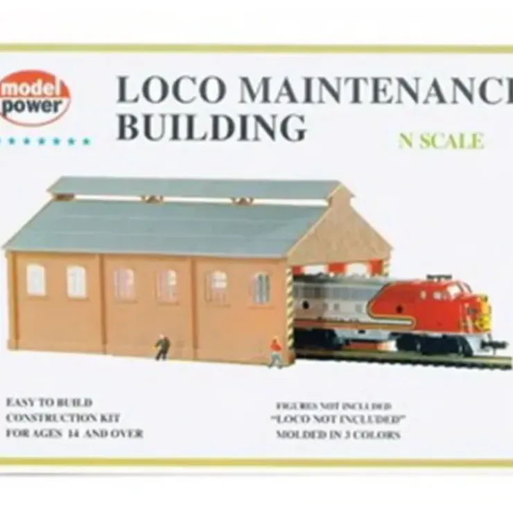 Model Power 1516 Loco maintenance building - Your Source for Gaming Essentials* Trains