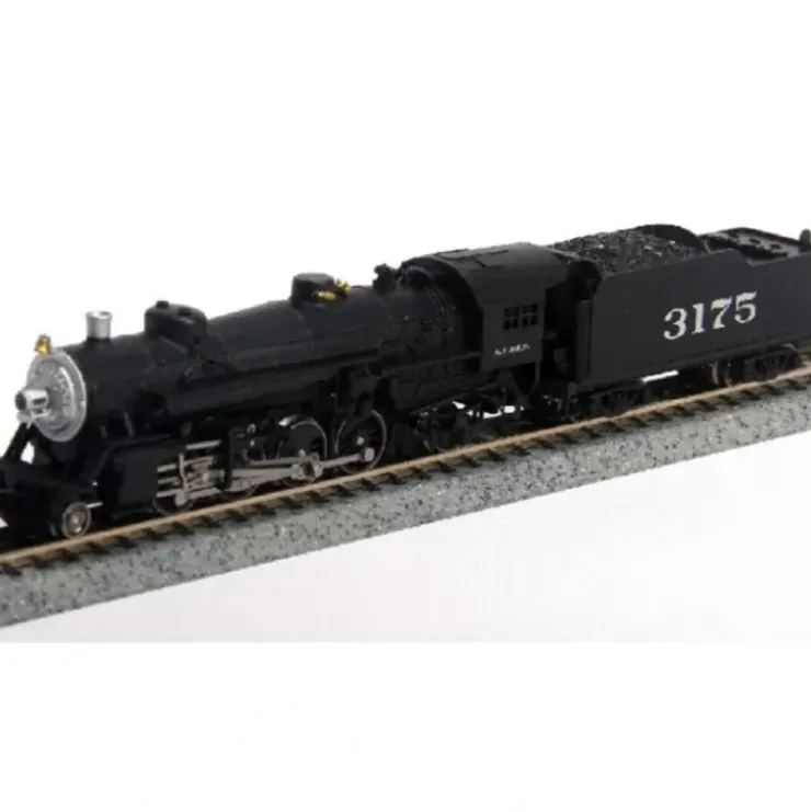 Model Power 87572 87572 2-8-2 Mikado w/Tender ATSF N - Your Source for Gaming Essentials* Trains