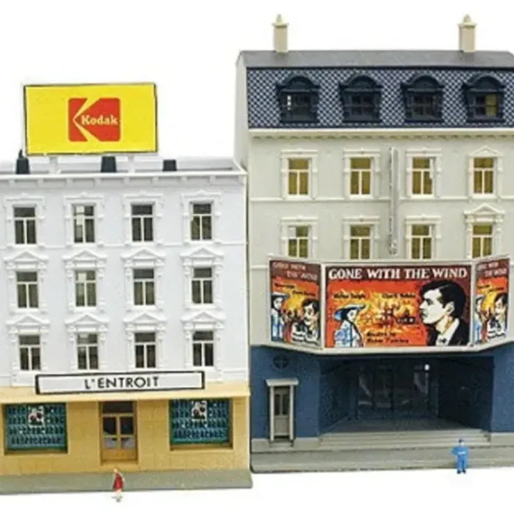 Model Power 2607 Movie Theater & Restaurant - Your Source for Gaming Essentials* Trains