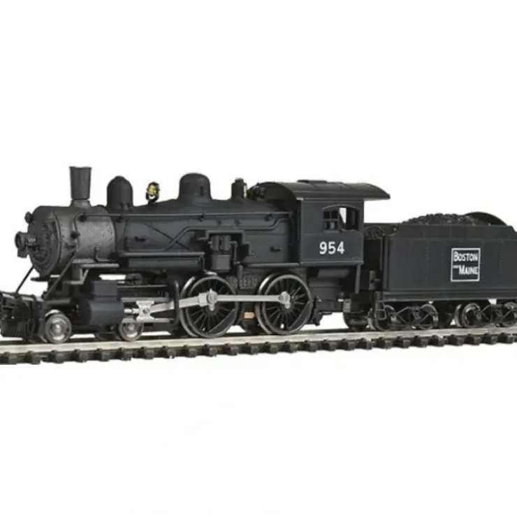 Model Power 87622 N Boston & Maine 4-4-0 American Steam #954 w/Standard DC - Your Source for Gaming Essentials* Trains