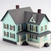 Model Power 2617 N Grandma's New House Built-Up Buildings Lighted w/ 2 Figures - Your Source for Gaming Essentials* Trains