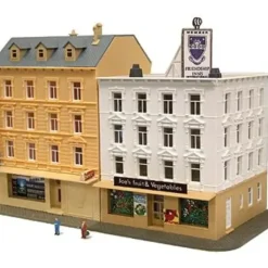 Model Power 2609 N Joe's Fruits & Vegetables & Al's Deli 4-Story B-U Buildings - Your Source for Gaming Essentials* Trains