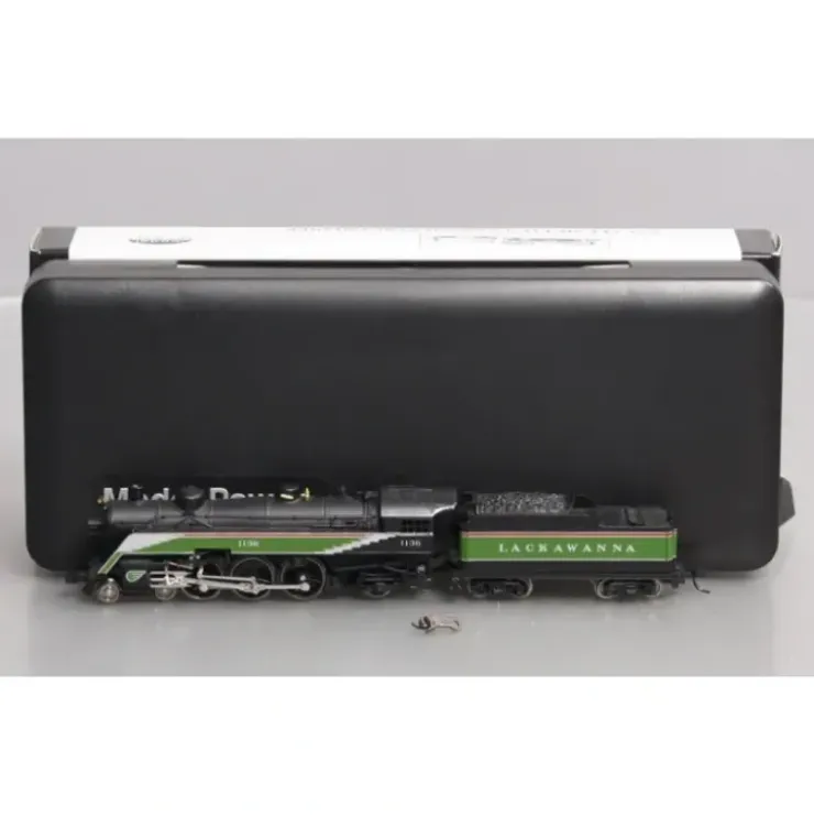 Model Power 87426 N Lackawanna 4-6-2 Steam Semi-Streamliner #1136 - Your Source for Gaming Essentials* Trains