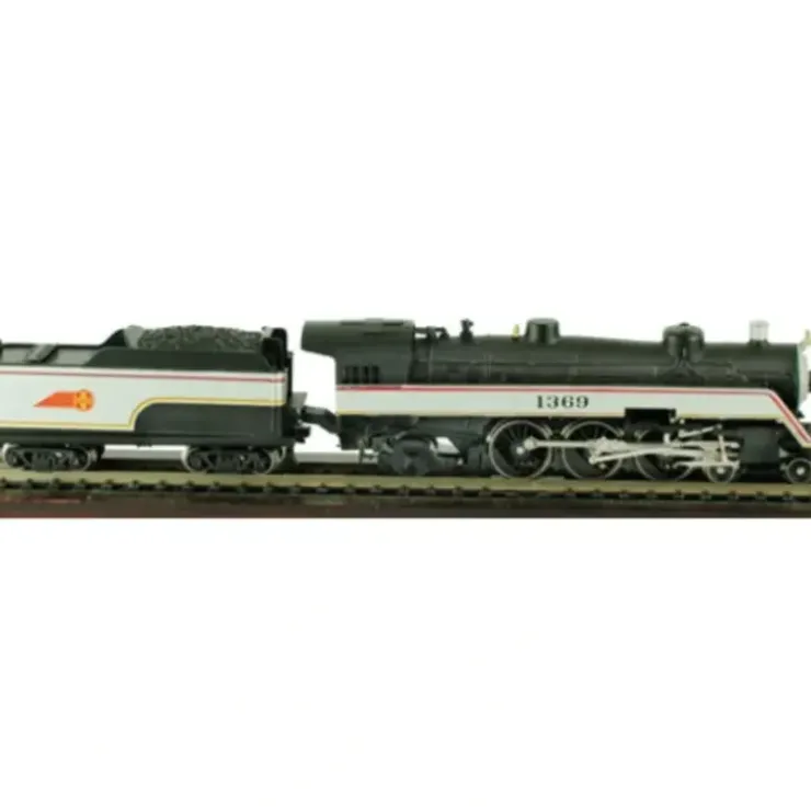 Model Power 87421 N Santa Fe Steam Semi-Streamlined 4-6-2 w/Tender - Your Source for Gaming Essentials* Trains