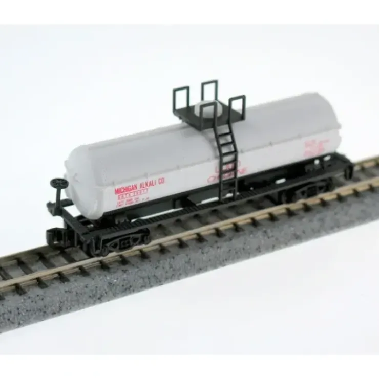 Model Power 83459 N Scale Michigan Alkali Co. 40' Chemical Tank Car #39617 - Your Source for Gaming Essentials* Trains