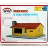 Model Power 1587 N Scale Ranch House Kit - Your Source for Gaming Essentials* Trains