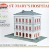 Model Power 1505 N Scale St. Mary's Hospital Building Kit - Your Source for Gaming Essentials* Trains