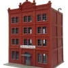 Model Power 1601 N Scale 4-Story Brick Office Building - Your Source for Gaming Essentials* Trains