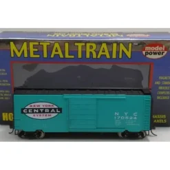 Model Power 2172 NYC 40' Metal Box Car - Your Source for Gaming Essentials* Trains