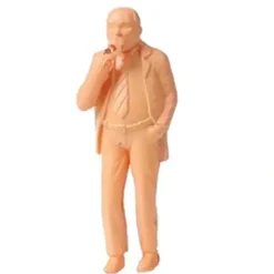 Model Power 7002 O Man Smoking Cigar Unpainted Lighted Figure - Your Source for Gaming Essentials