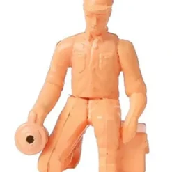 Model Power 7001 O Man w/ Flashlight Unpainted Lighted Figure - Your Source for Gaming Essentials* Trains