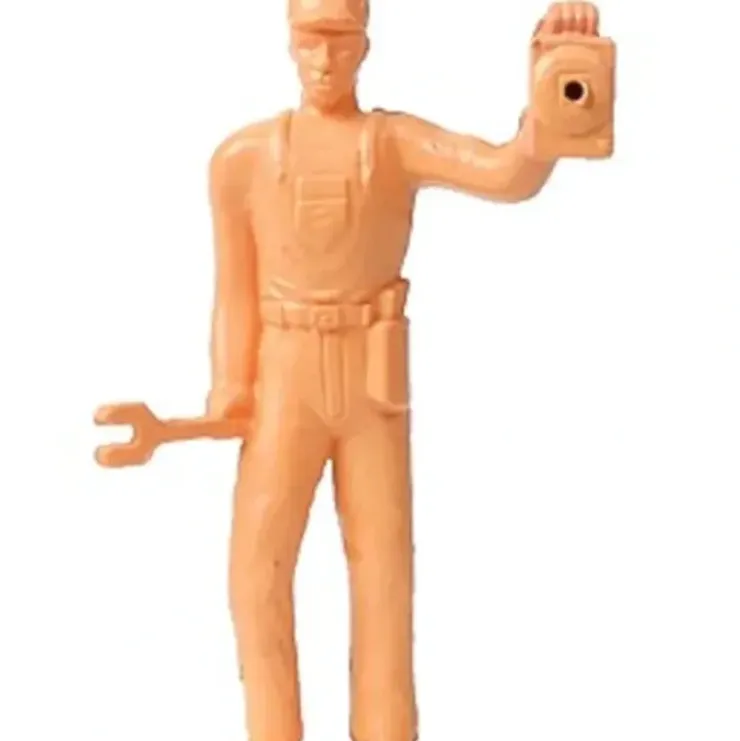 Model Power 7000 O Man w/ Lantern Unpainted Lighted Figure - Your Source for Gaming Essentials* Trains