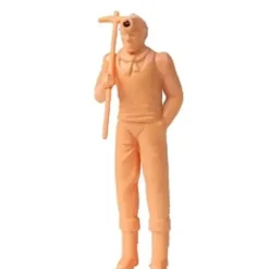 Model Power 7004 O Worker w/Lighted Hard Hat Unpainted Lighted Figure - Your Source for Gaming Essentials* Trains