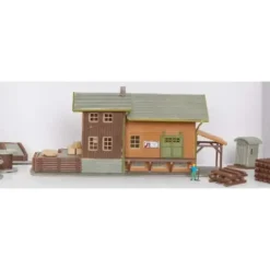 Model Power 2611 Pre-Built Freight Station w/Accessories - Your Source for Gaming Essentials* Trains