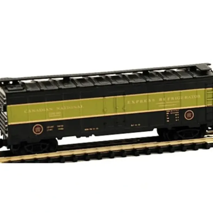 Model Power 490-83394 40' Refrigerator Car Canadian National (Green Stripe) - Your Source for Gaming Essentials* Trains