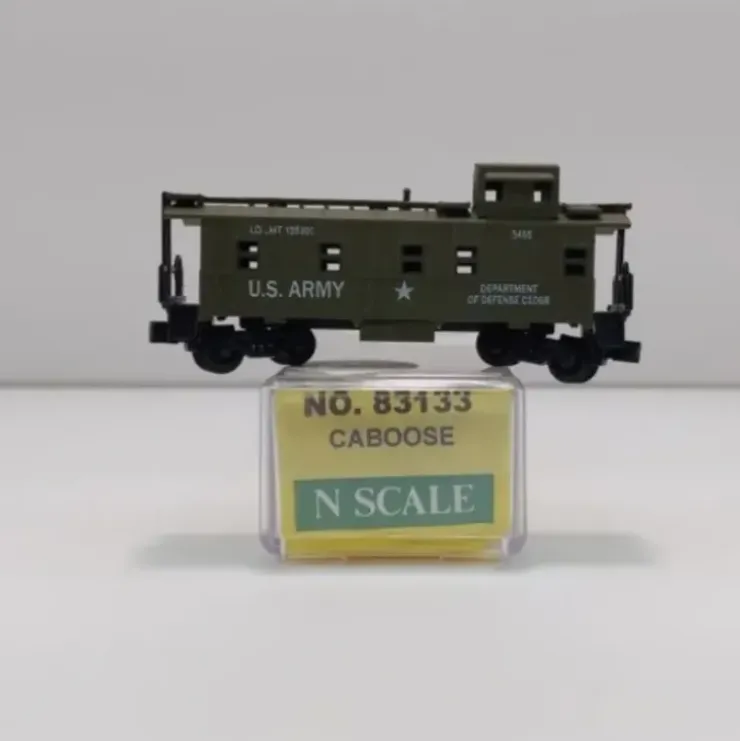Model Power 83133 Standard Cupola Caboose - Assembled United States Army - Your Source for Gaming Essentials* Trains