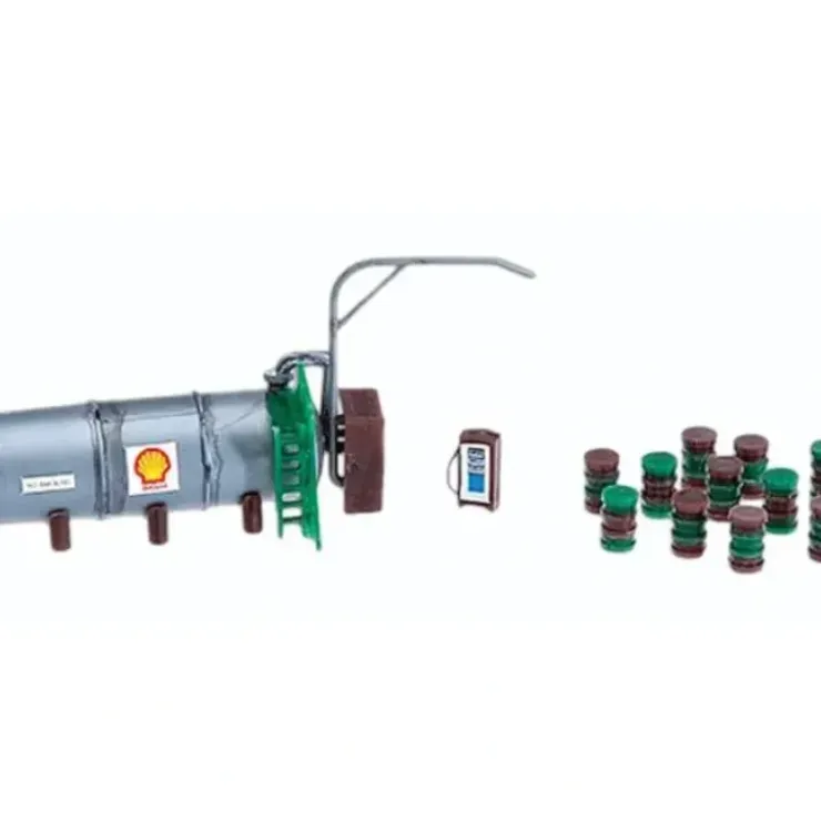 Model Power 490-1470 Trackside Oil Tank with Accessories - Your Source for Gaming Essentials
