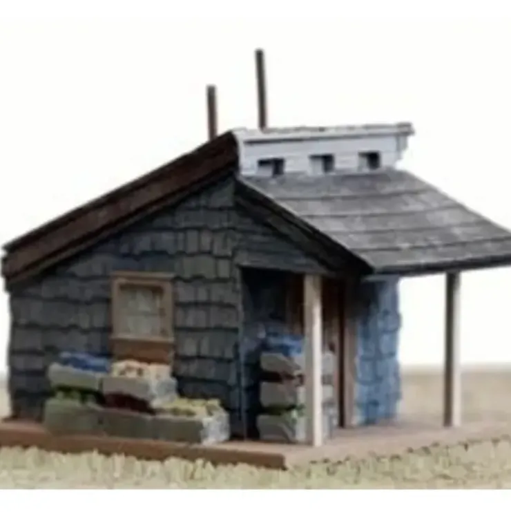 Model Tech Studios D0285 HO Scale Bootleggers Shack - Your Source for Gaming Essentials* Trains
