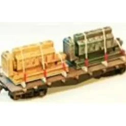 Model Tech Studios D1119 N Scale Industrial Railcar Load w/2 Power Generators - Your Source for Gaming Essentials* Trains