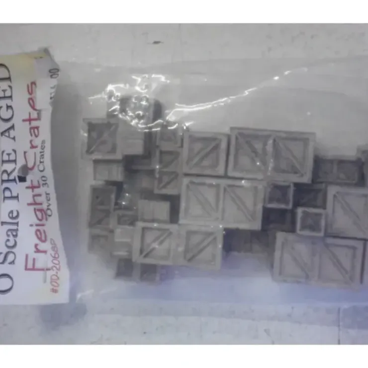 Model Tech Studios 0D2068P Over 30 Freight Crates - Your Source for Gaming Essentials* Trains
