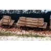 Model Tech Studios JN1039 N Scale 1 & 2 Truck Log Car Dual Pack Kit - Your Source for Gaming Essentials* Trains