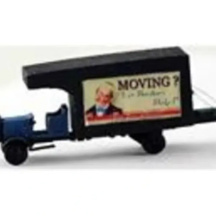 Model Tech Studios JN1070 N Steam Era Work Moving Truck - Your Source for Gaming Essentials* Trains