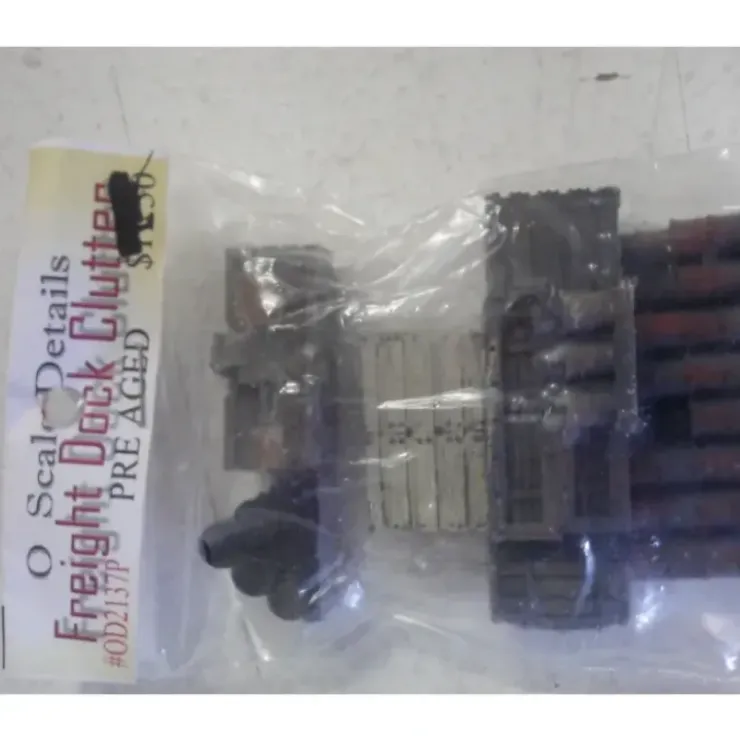 Model Tech Studios OD2137P O Scale Freight Dock Clutter - Your Source for Gaming Essentials* Trains
