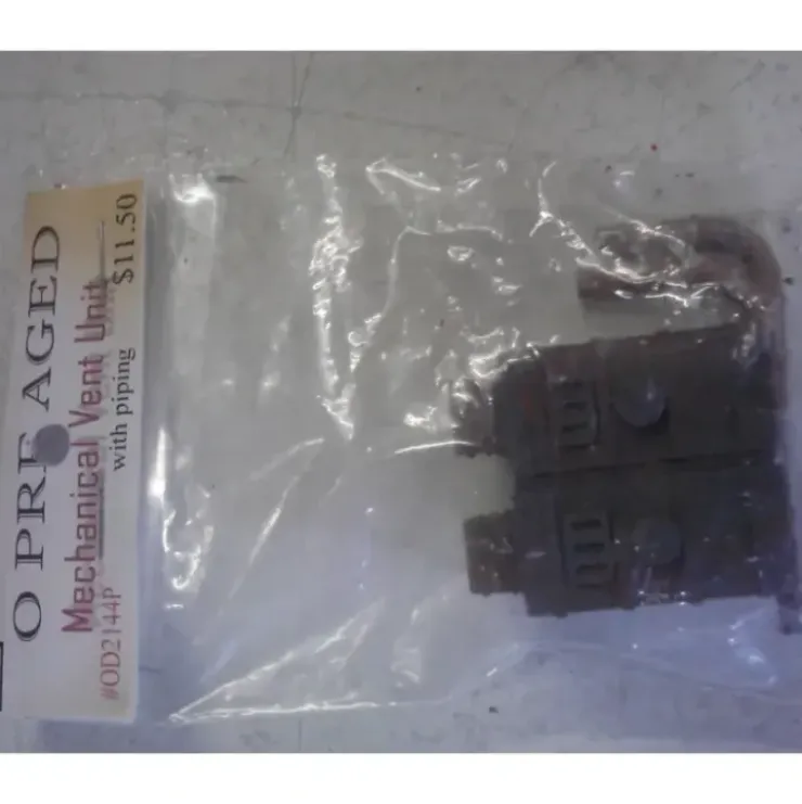 Model Tech Studios OD2144P O Scale Pre-Aged Mechanical Vent Unit - Your Source for Gaming Essentials* Trains
