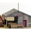 Model Tech Studios S0175 HO Firewood Company Office & Storage Shed Kit/Scene - Your Source for Gaming Essentials* Trains