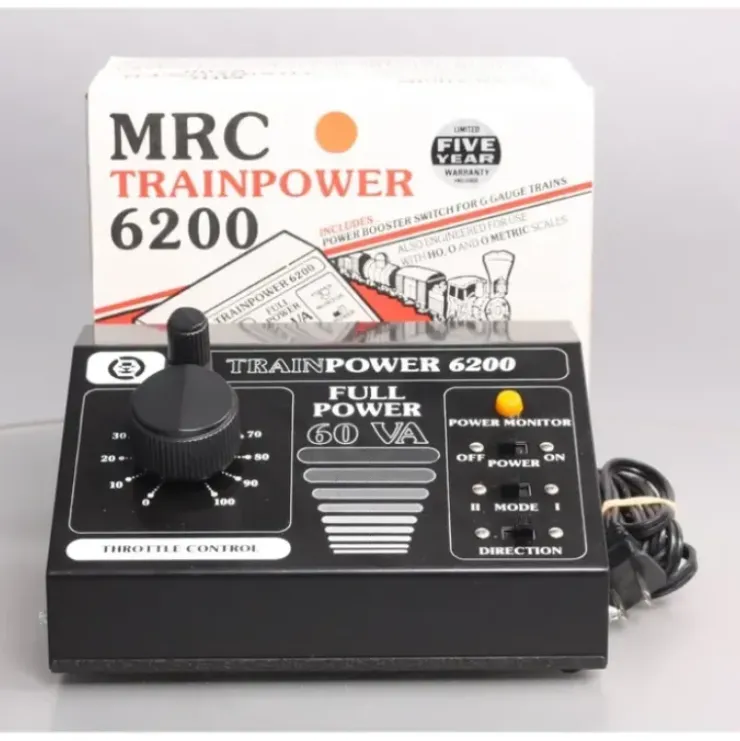 MRC AA222 Trainpower 6200 Transformer EX/Box - Your Source for Gaming Essentials* Trains