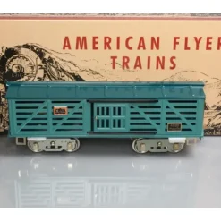 MTH 11-30089 American Flyer Lines Blue 4020 Stock Car - Your Source for Gaming Essentials* Trains