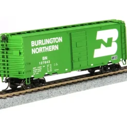MTH 85-74105 Burlington Northern HO Scale 40 PS-1 Boxcar #127855 - Your Source for Gaming Essentials* Trains
